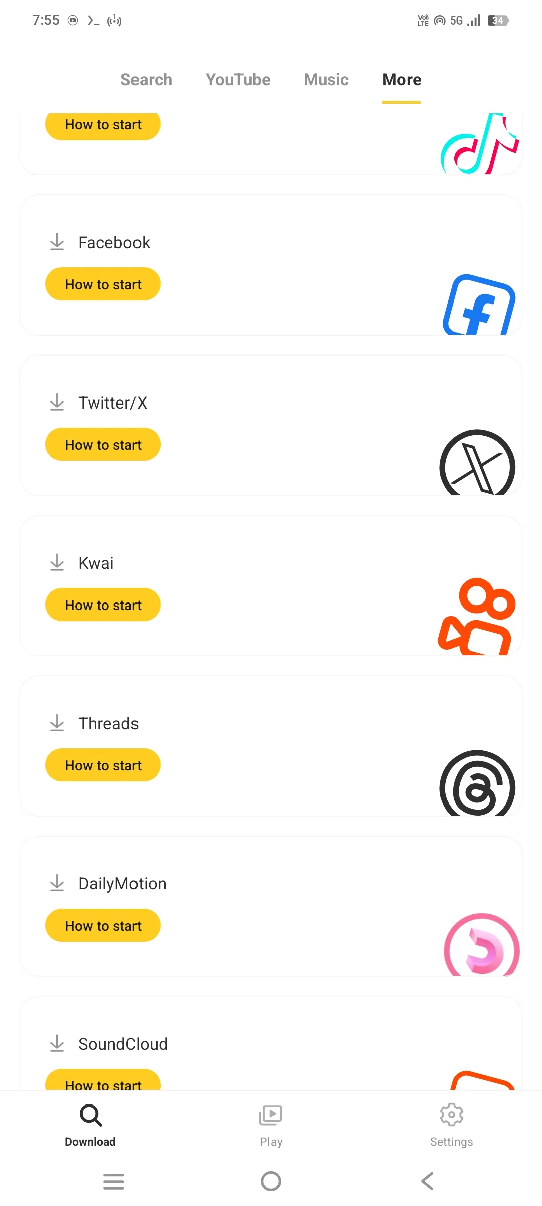 Snaptube MOD APK 7.36 Screenshot 4