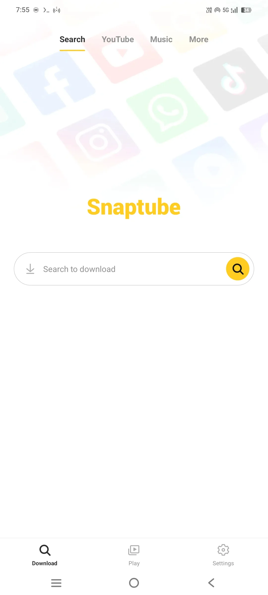 Snaptube MOD APK 7.36 Screenshot 6